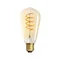 Żarówka XLED ST64 E27 5W 270lm 1800K bursztynowa