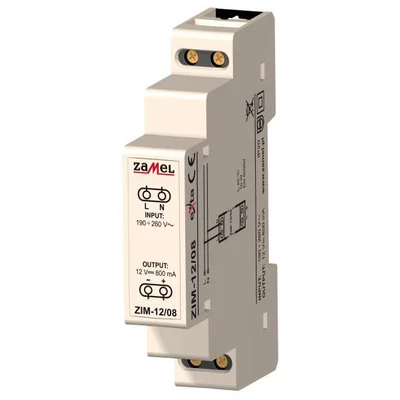 Zasilacz impulsowy 12V DC 0, 8A