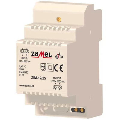 Zasilacz impulsowy 12V DC 2, 0A