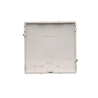 Zaślepka ramki mocowanie na zatrzask do ramki, satyna (metalik)