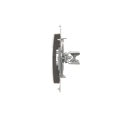 Zaślepka ramki (moduł). Mocowanie za pomocą łapek lub wkrętów, brąz mat (metalik)