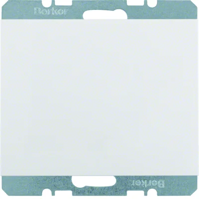 Zaślepka z elementem centralnym biały