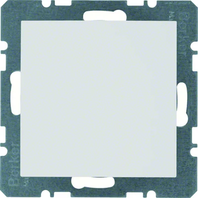 Zaślepka z elementem centralnym biały