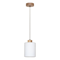 ZEFIR Lampa wisząca 15cm 60W E27 dąb olejowany