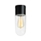 ZEN Lampa sufitowa IP44 przezroczysta czarna
