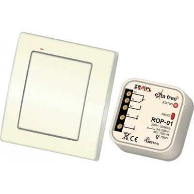 Zestaw sterowania bezprzewodowego TYP: RZB-01 (RNK-02+ROP-01)